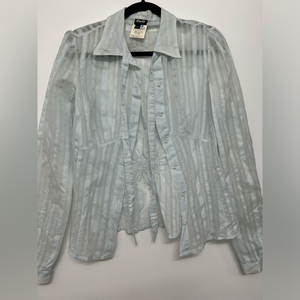 D&G DOLCE & GABBANA- Women’s Buttoned Shirt